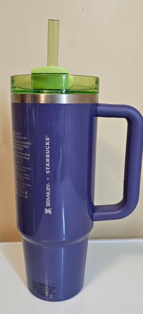 Stanley X Starbucks Mexico Jacaranda 30oz Tumbler BNWT